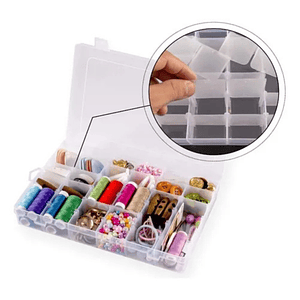 Caja Organizadora Con Separadores Desmontables