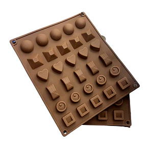 Molde de silicona para hacer Chocolate Chocotejas