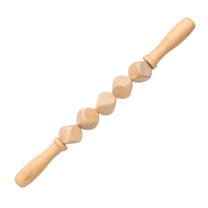 Palo Terapéutico de Madera para Masaje Corporal Integral