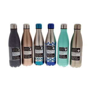 Botella De Agua En Acero Inoxidable - Color Surtido × 700ml