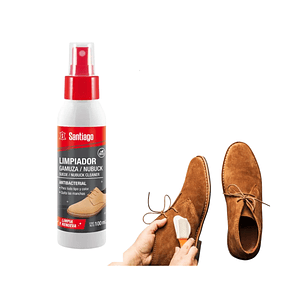 Limpiador Santiago para Zapato Gamuza Envase 100 mL