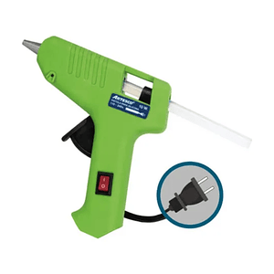 Pistola Silicona Caliente 10w Con 2 Barras Silicona