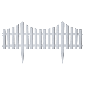 Cerca Valla de Jardin Blanca Clasica 