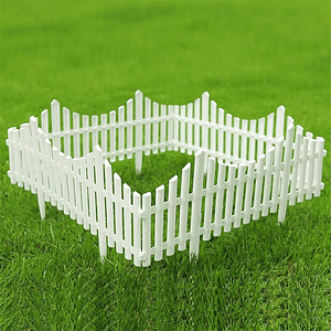 Cerca Valla de Jardin Blanca Clasica 