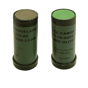 Pinturas faciales Jungle Black and Olive Gear