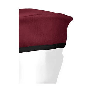 Boina Modelo francesa Tela Paño Color Guinda