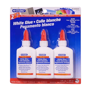 Set 3 Pega Cola Pegante Con Aplicador Multiusos