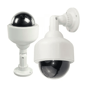Cámara Falsa De Seguridad Con Luz Infrarroja