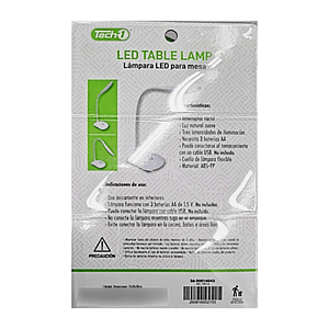 Lámpara Led Para Mesa Pilas