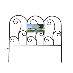 Valla Reja de Jardín  diseño Romantico 