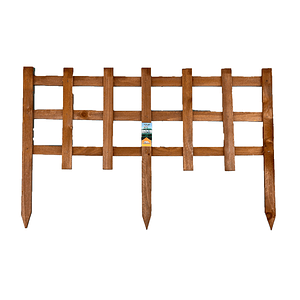 Valla Reja Clasica de Jardín Madera