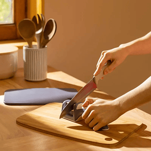 Afilador de Cuchillos Manual Doble Ranura