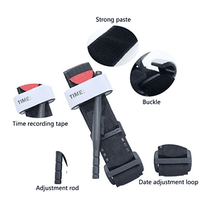 Torniquete Táctico de Emergencia Camping y Primeros Auxilios