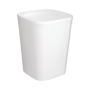 Papelera de Plástico con Tapa Vaivén Compacto y Práctico