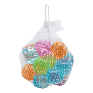 Set de 18 Cubitos de hielo de colores reutilizables