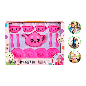 Set de Tacitas De Te Juego Para Niños Y Niñas X 13 Piezas