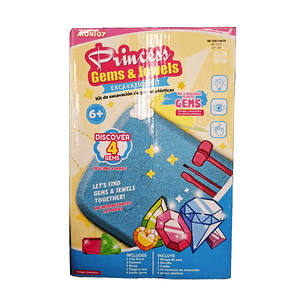 Juguete Kit De Excavación De Gemas Plásticas Niños