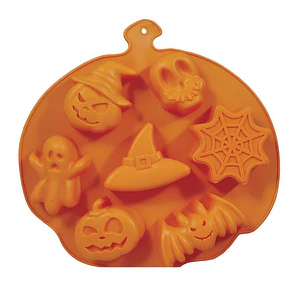 Molde Silicona para cocina 7 Diseños Halloween 