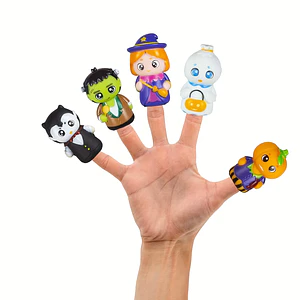 Marioneta para dedos diseño Personajes Halloween