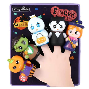 Marioneta para dedos diseño Personajes Halloween