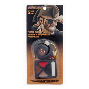Set Maquillaje de pirata con Parche Incluido Halloween