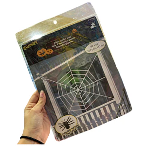 Telaraña De Araña Gigante De Cuerda De Halloween De 5