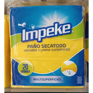 Set de 20 Pañitos Seca Todo Multiusos para Cocina 
