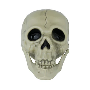 Calavera decorativa de PVC Blanca clasica Halloween