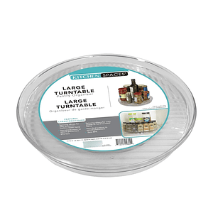 Plato Giratorio Transparente Organizat para Cocina