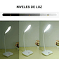 Lámpara de Escritorio USB LED Flexible Blanco - Miniatura 4