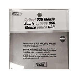 Mouse Inalámbrico Usb Óptico Negro