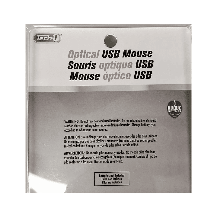 Mouse Inalámbrico Usb Óptico Negro 2