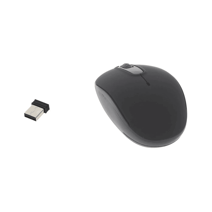 Mouse Inalámbrico Usb Óptico Negro 4