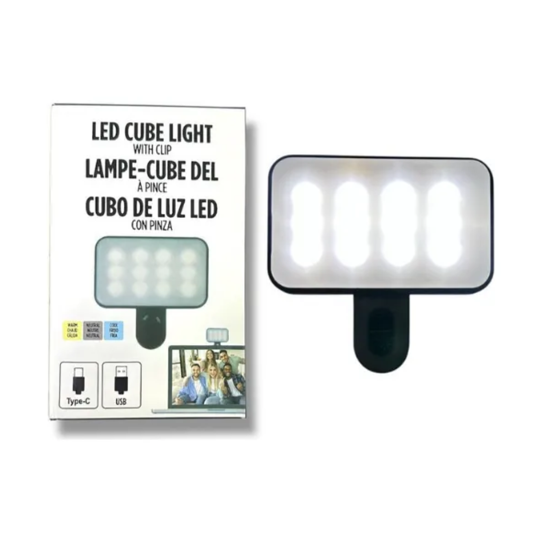 Lámpara LED recargable portátil panel de luz LED teléfono 1