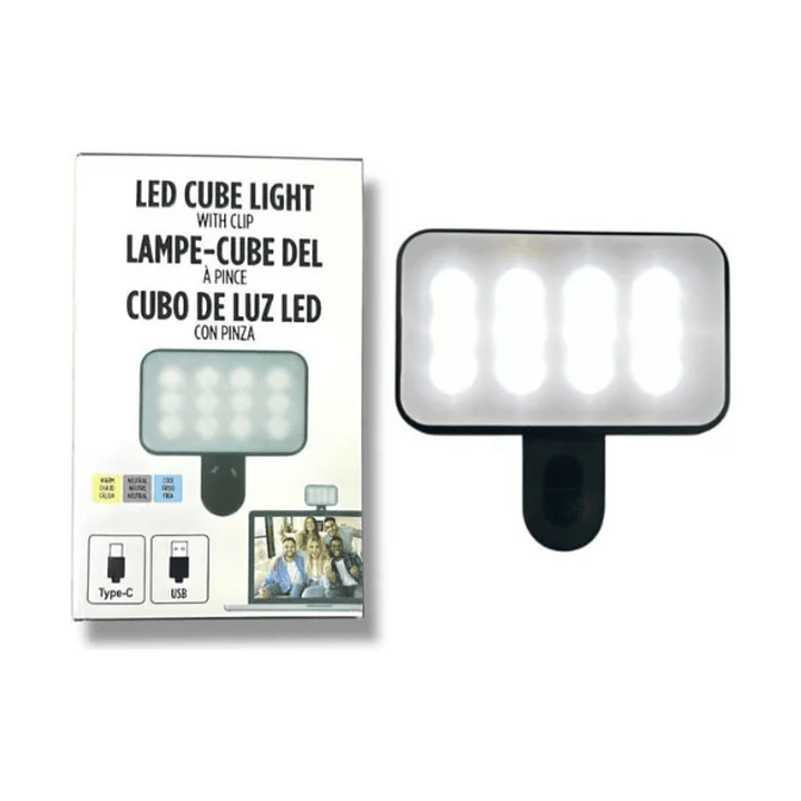 Lámpara LED recargable portátil panel de luz LED teléfono 1