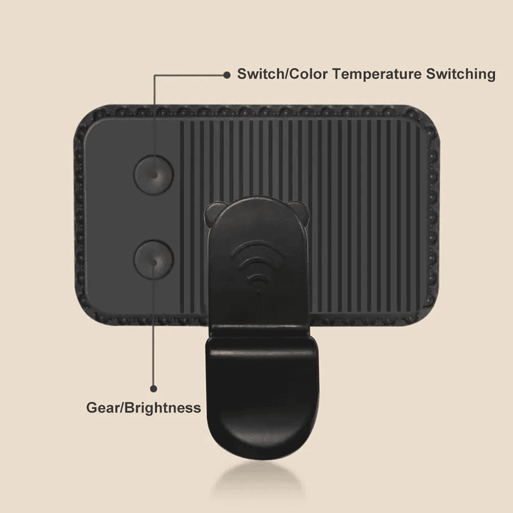 Lámpara LED recargable portátil panel de luz LED teléfono 3