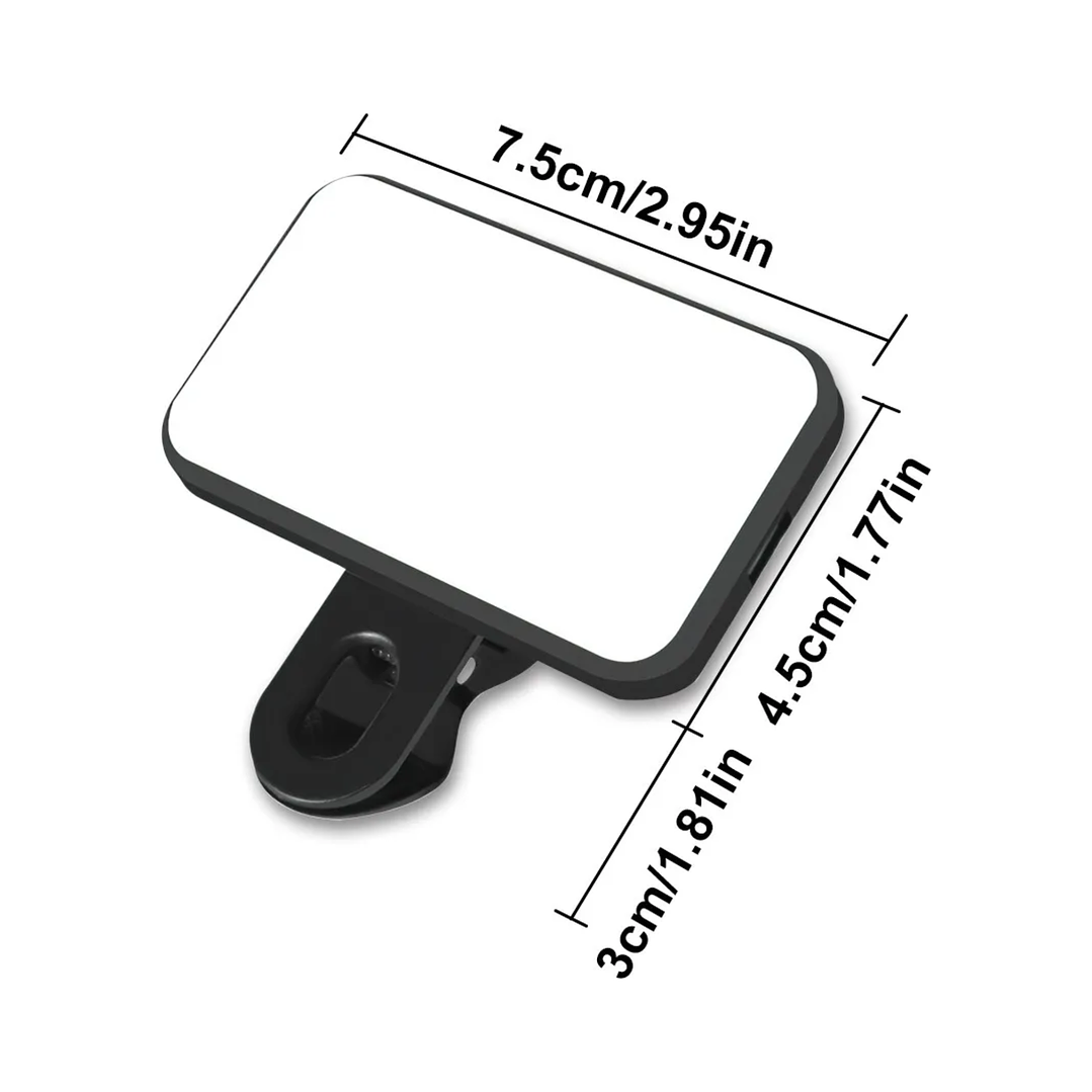 Lámpara LED recargable portátil panel de luz LED teléfono 4