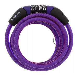 Candado de Cable para Bicicleta 120cm con Combinación