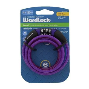 Candado de Cable para Bicicleta 120cm con Combinación