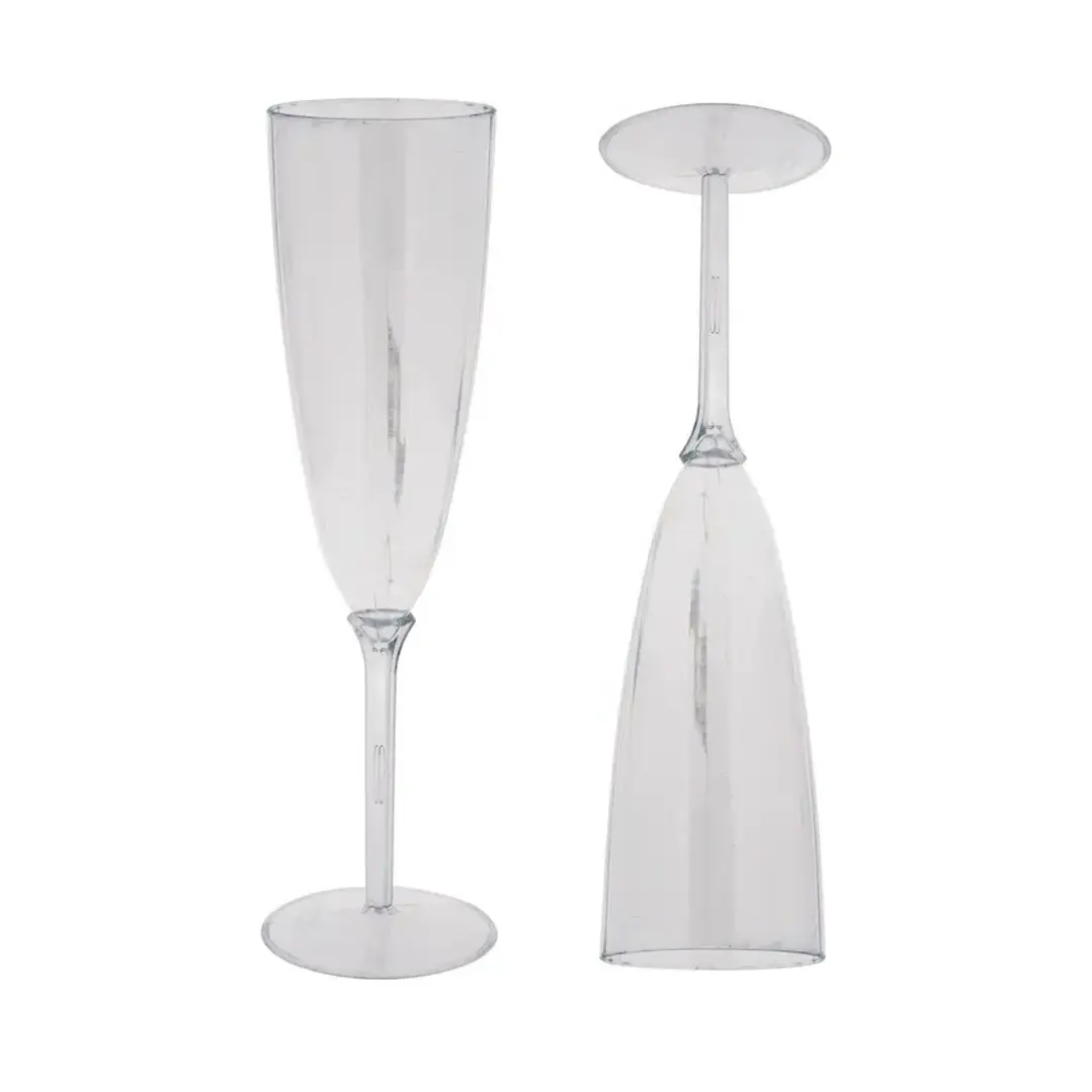 Copas Plásticas Reutilizables para Champaña Pack x6 2