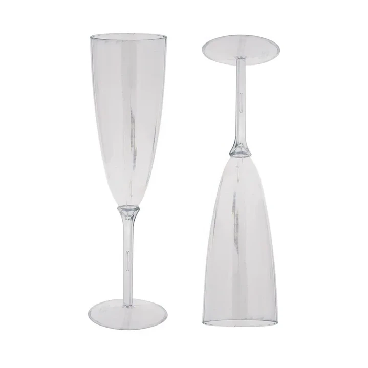 Copas Plásticas Reutilizables para Champaña Pack x6 2