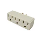 Adaptador Enchufe 3 Salidas 15A 125V Duramax Original - Miniatura 2