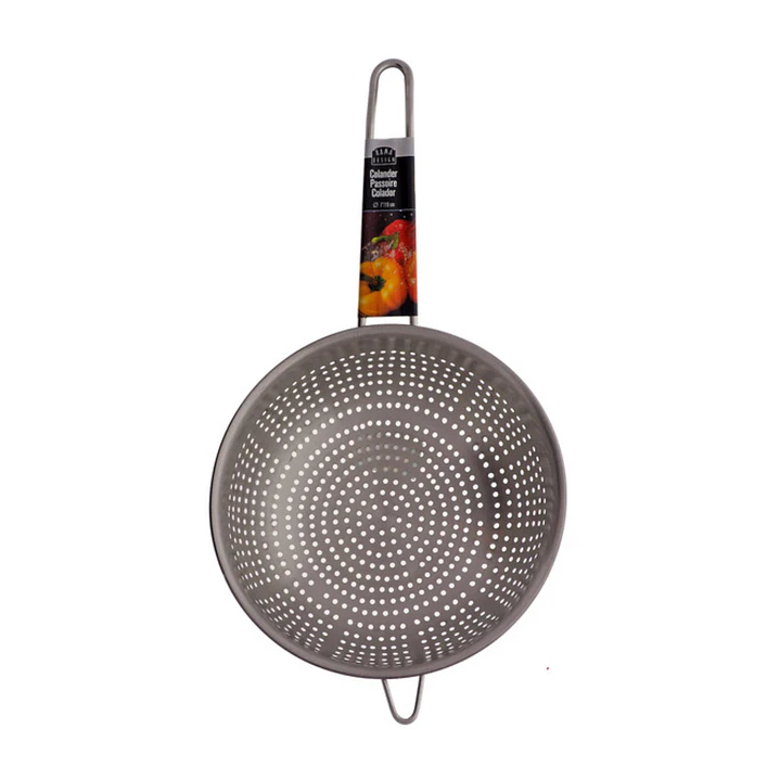Colador de Acero Inoxidable Metálico 19 cm 1