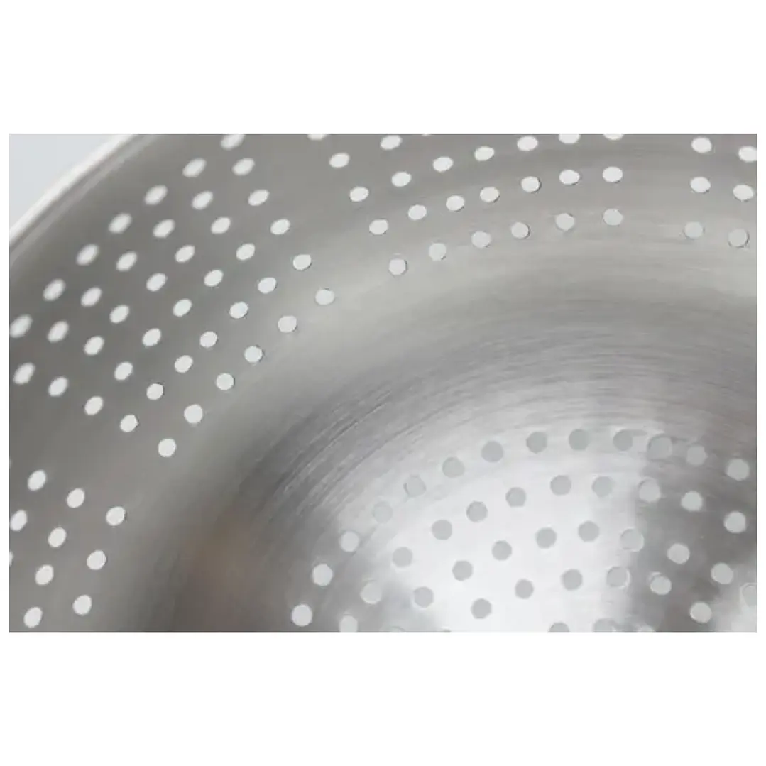 Colador de Acero Inoxidable Metálico 19 cm 4
