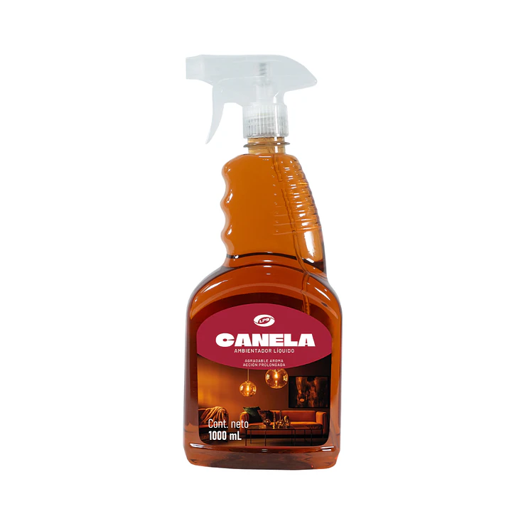 Ambientador Canela LPS 1 Litro para Hogar y Oficina 1
