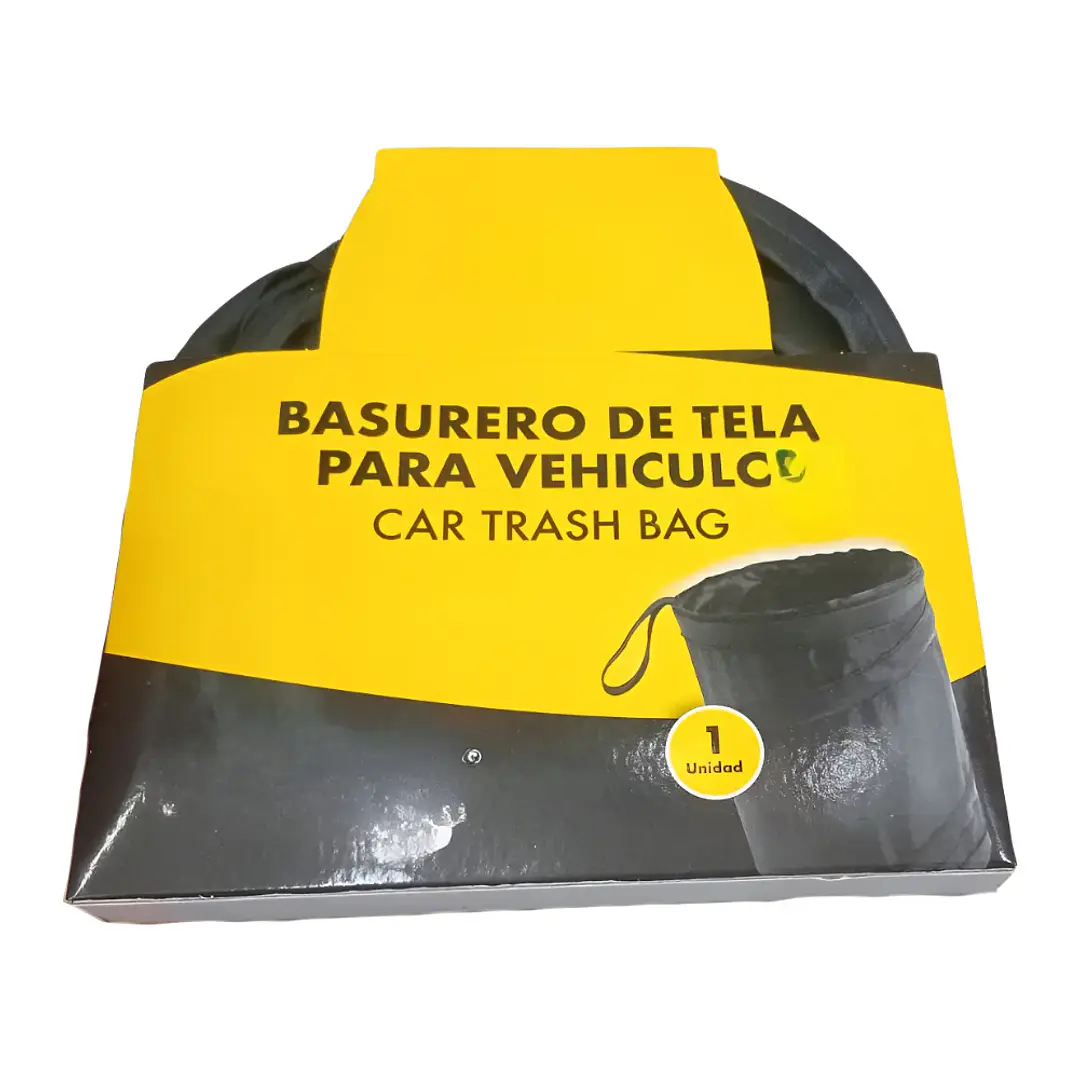 Bolsa de Basura para Auto Reutilizable Limpieza Vehiculo 1