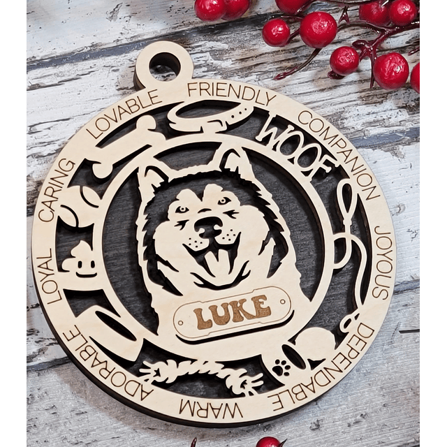 Personalized Dog Ornaments 4