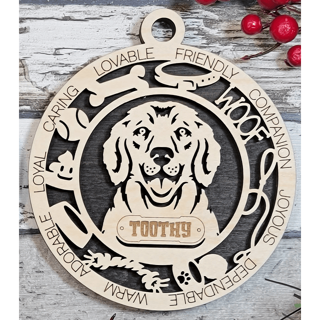 Personalized Dog Ornaments 29