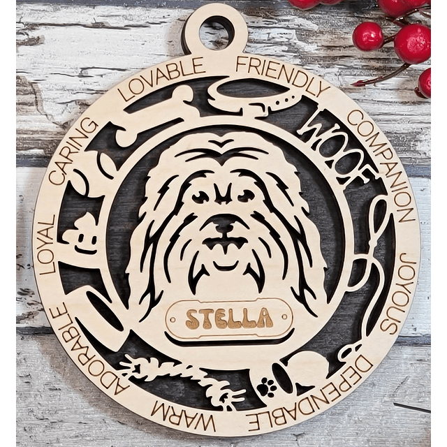 Personalized Dog Ornaments 32