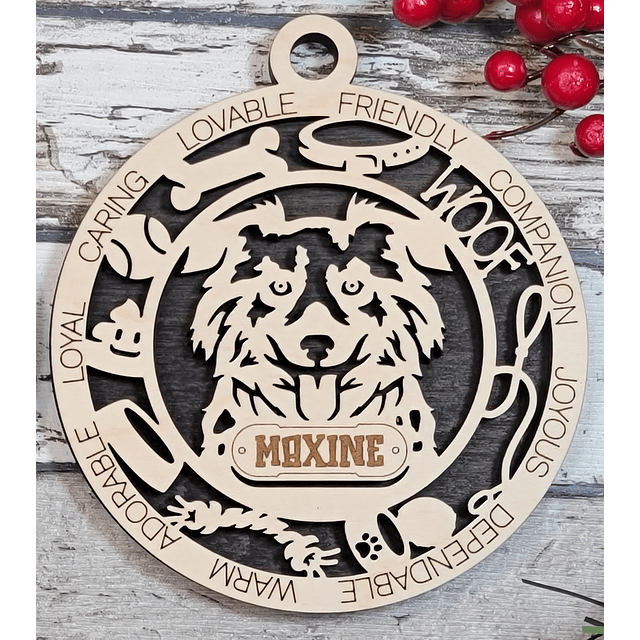 Personalized Dog Ornaments 37